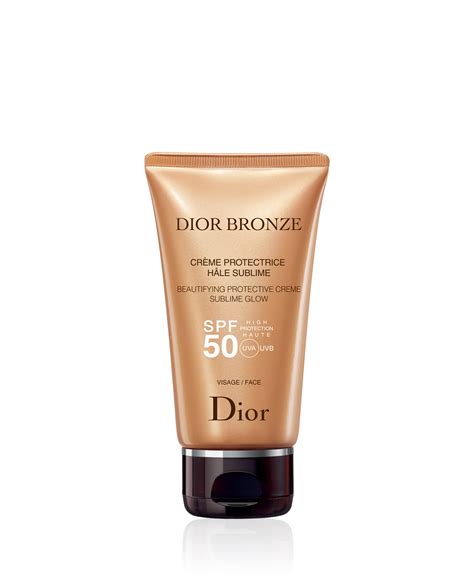 Dior bronze sunscreen